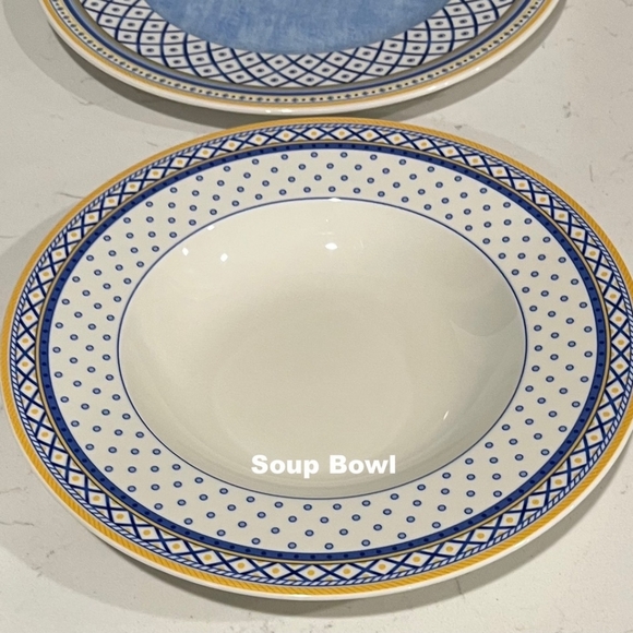 Villeroy & Boch Other - Vintage, Collectible Villeroy & Boch Perpignan 9.5" Soup Bowl/Pasta Plate EUC